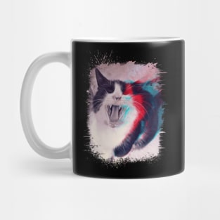 Screaming Cat Mug